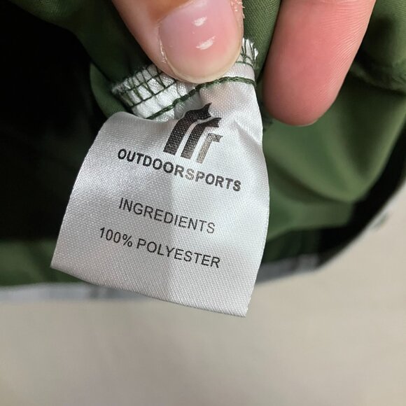 TBY Travels Together With You Men's S Olive Green Outdoor Vest Jacket Waterproof - Picture 3 of 10